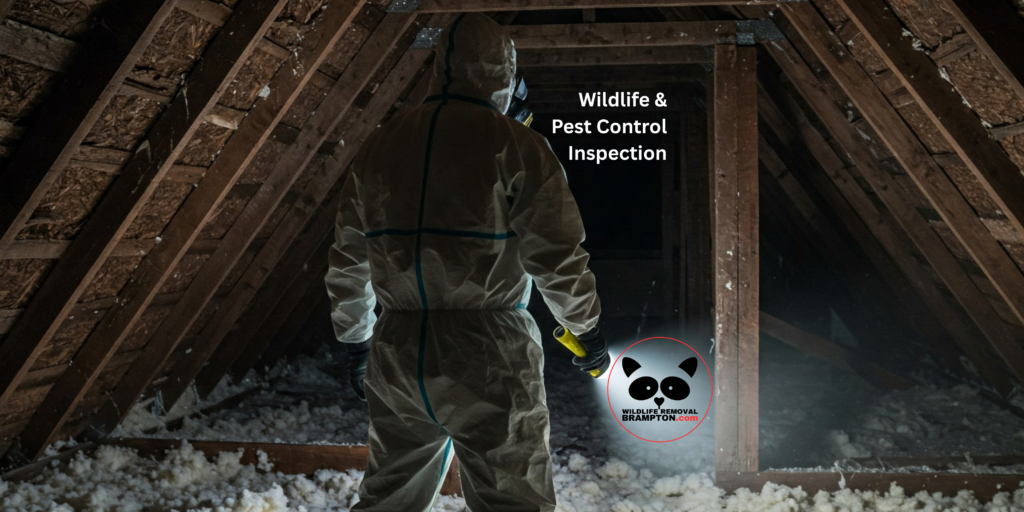 Wildlife & Pest Control Inspection, Wildlife Removal Brampton, Pest Control Brampton