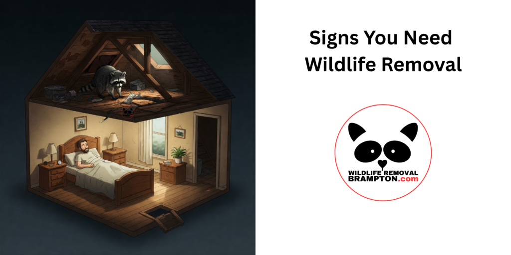 Signs You Need Wildlife Removal in Brampton